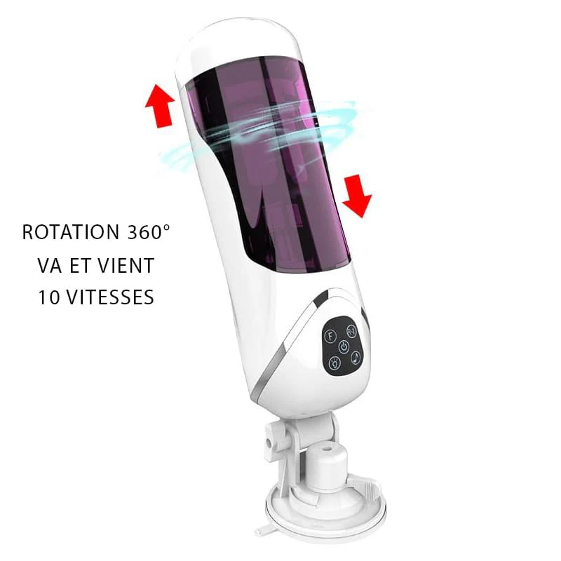 Masturbateur Rotatif Va & Vient Automatique - Image 5